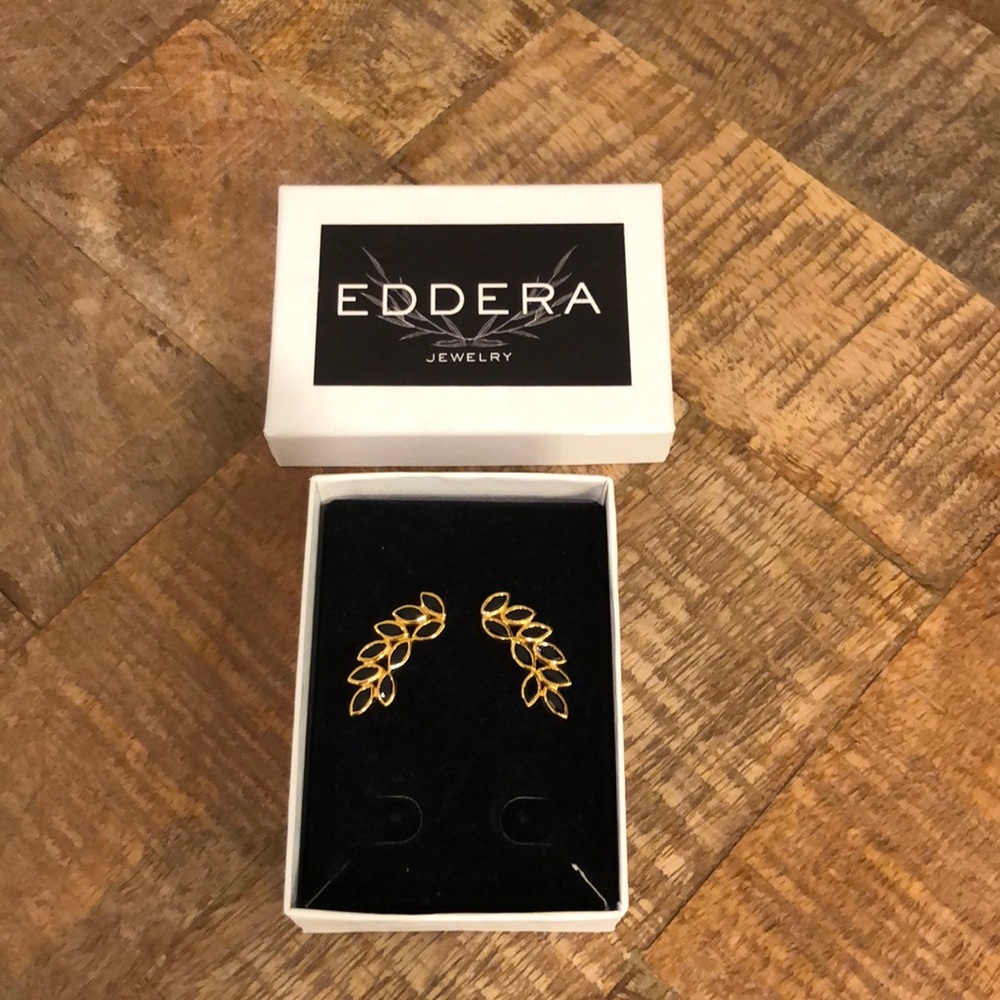 Eddera onyx ear climbers